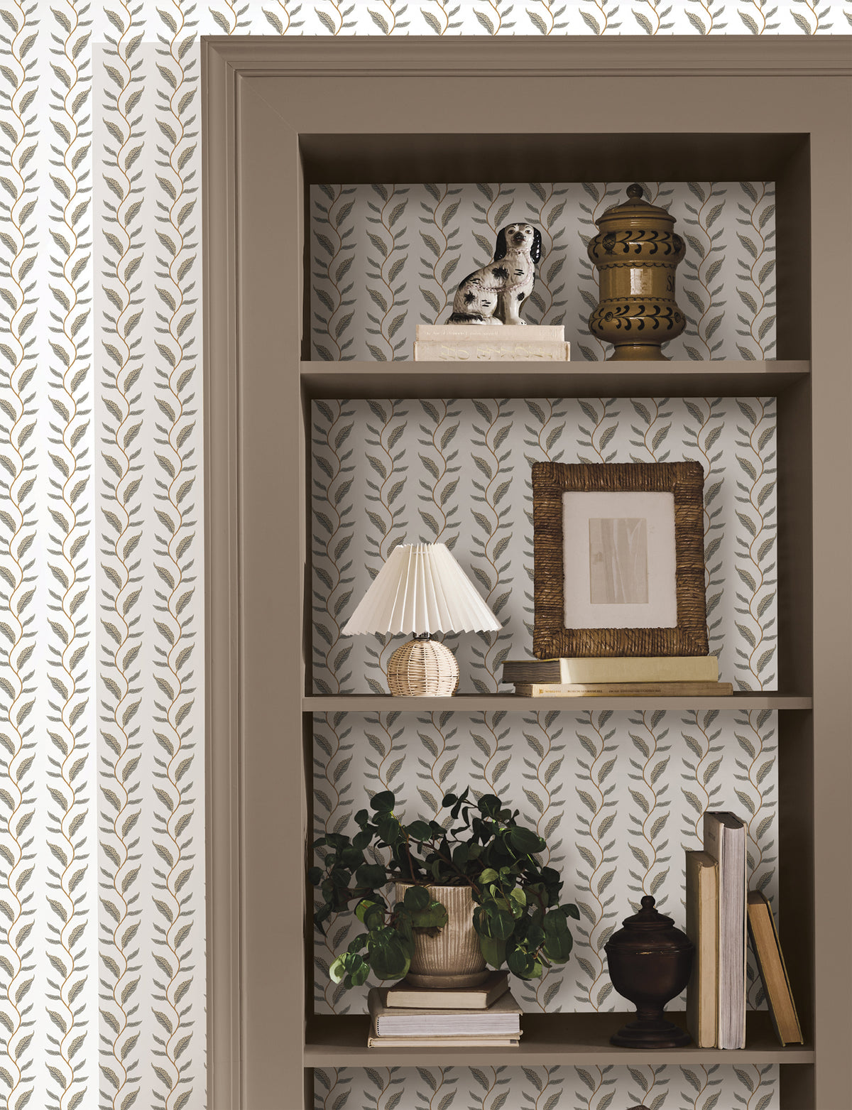 Seagrass Wallpaper in White color - pattern number 4212-84407 - by Rifle Paper Co in the Rifle Paper Co Fourth Edition collection