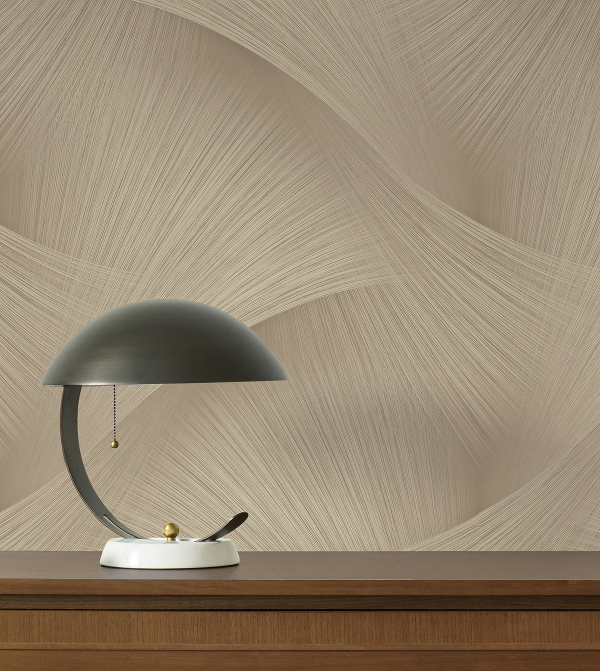 Etched Reeds Abstract Wallpaper in Light Brown color - pattern number 4228-84102 - by York in the Maestro collection
