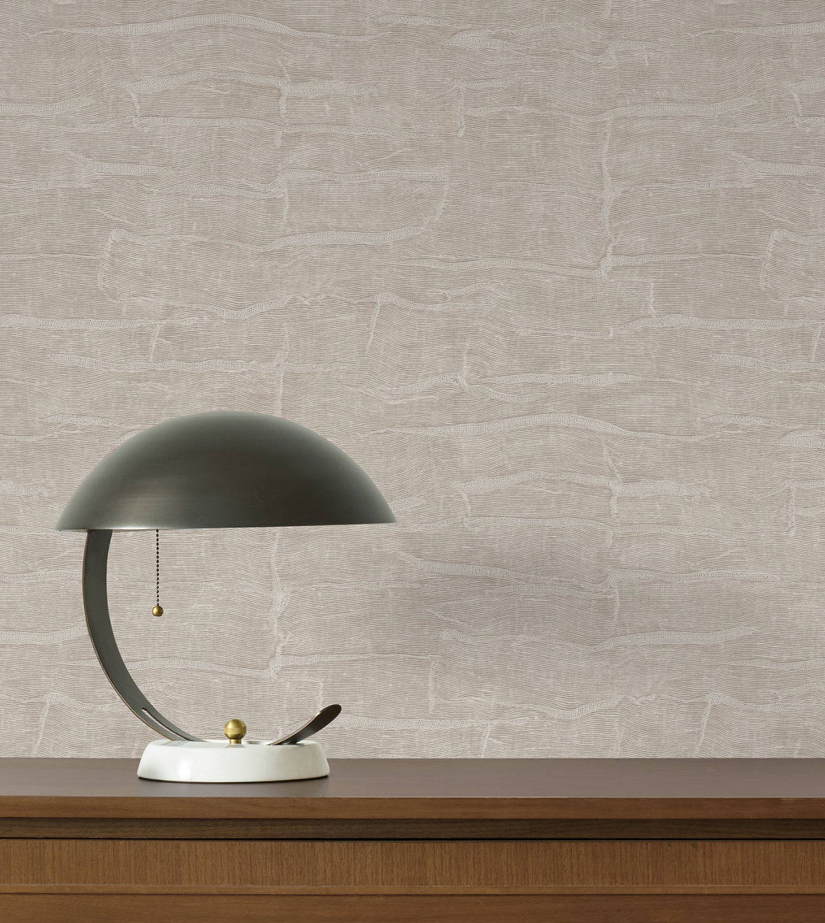 Sculpted Burlap Textured Wallpaper in Taupe color - pattern number 4228-84106 - by York in the Maestro collection