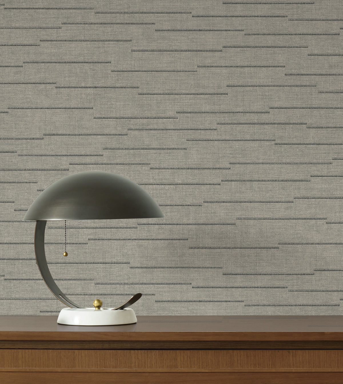 Latitude Striated Wallpaper in Grey color - pattern number 4228-84139 - by York in the Maestro collection
