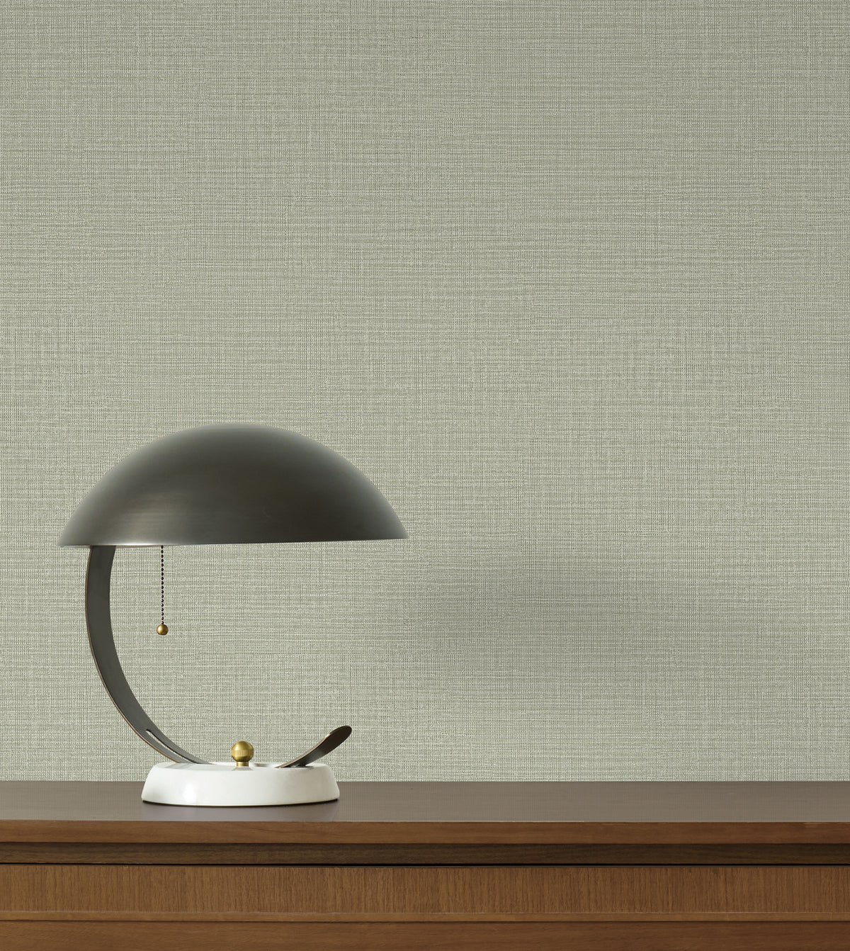 Georgette Faux Fabric Wallpaper in Moss color - pattern number 4228-84158 - by York in the Maestro collection