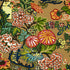 Chiang Mai Dragon fabric in mocha color - pattern number 5001064 - by Schumacher in the Print Happy Wallpapers collection