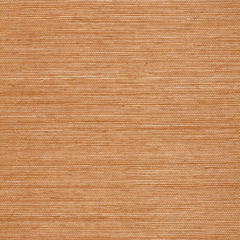 Onna Sisal wallpaper in paprika color - pattern number 5002190 - by Schumacher in the Essential Wallcoverings Sisals collection