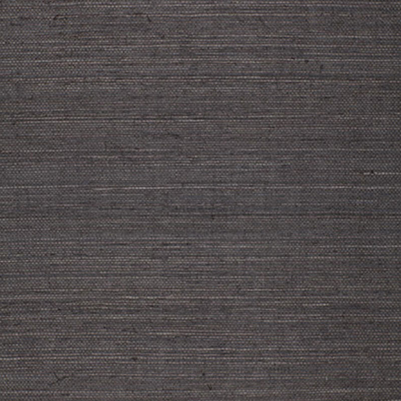 Onna Sisal fabric in black color - pattern number 5002195 - by Schumacher in the Essential Wallcoverings Sisals collection