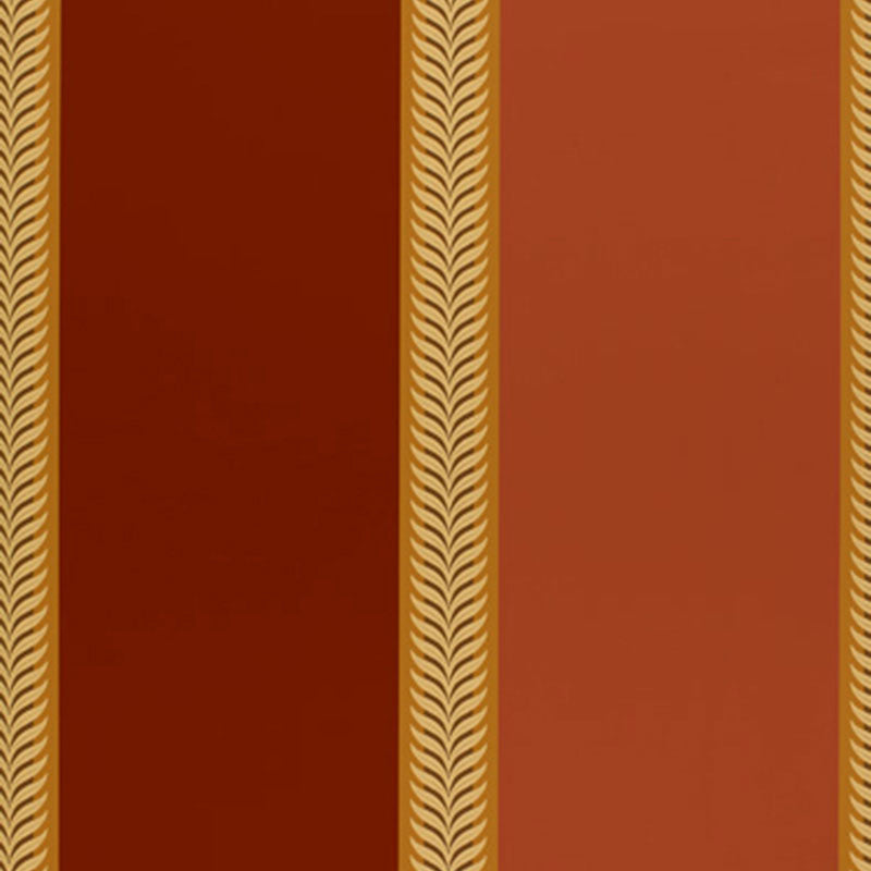 Valais Stripe wallpaper in lacquer color - pattern number 5002473 - by Schumacher in the Essential Wallcoverings Stripes collection