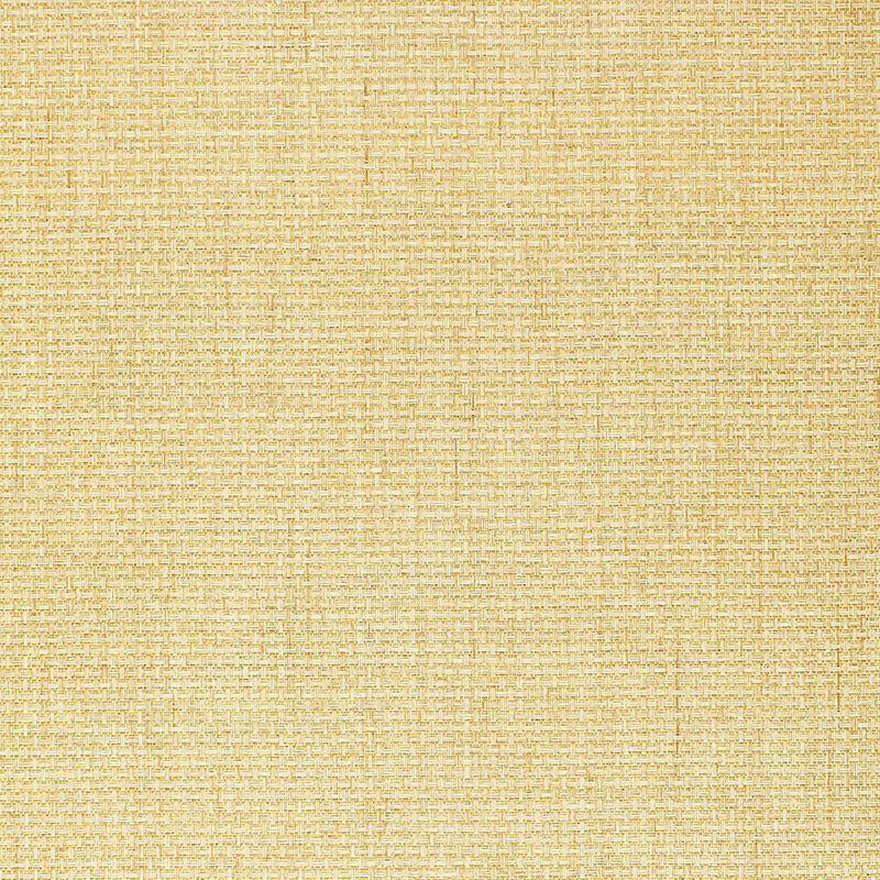 Goza Weave wallpaper in wheat color - pattern number 5002990 - by Schumacher in the Natural Textures Schumacher collection