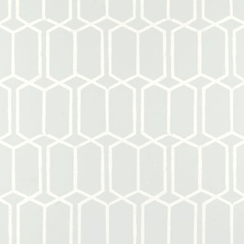 Modern Trellis wallpaper in cirrus color - pattern number 5003280 - by Schumacher in the The Smart Set collection