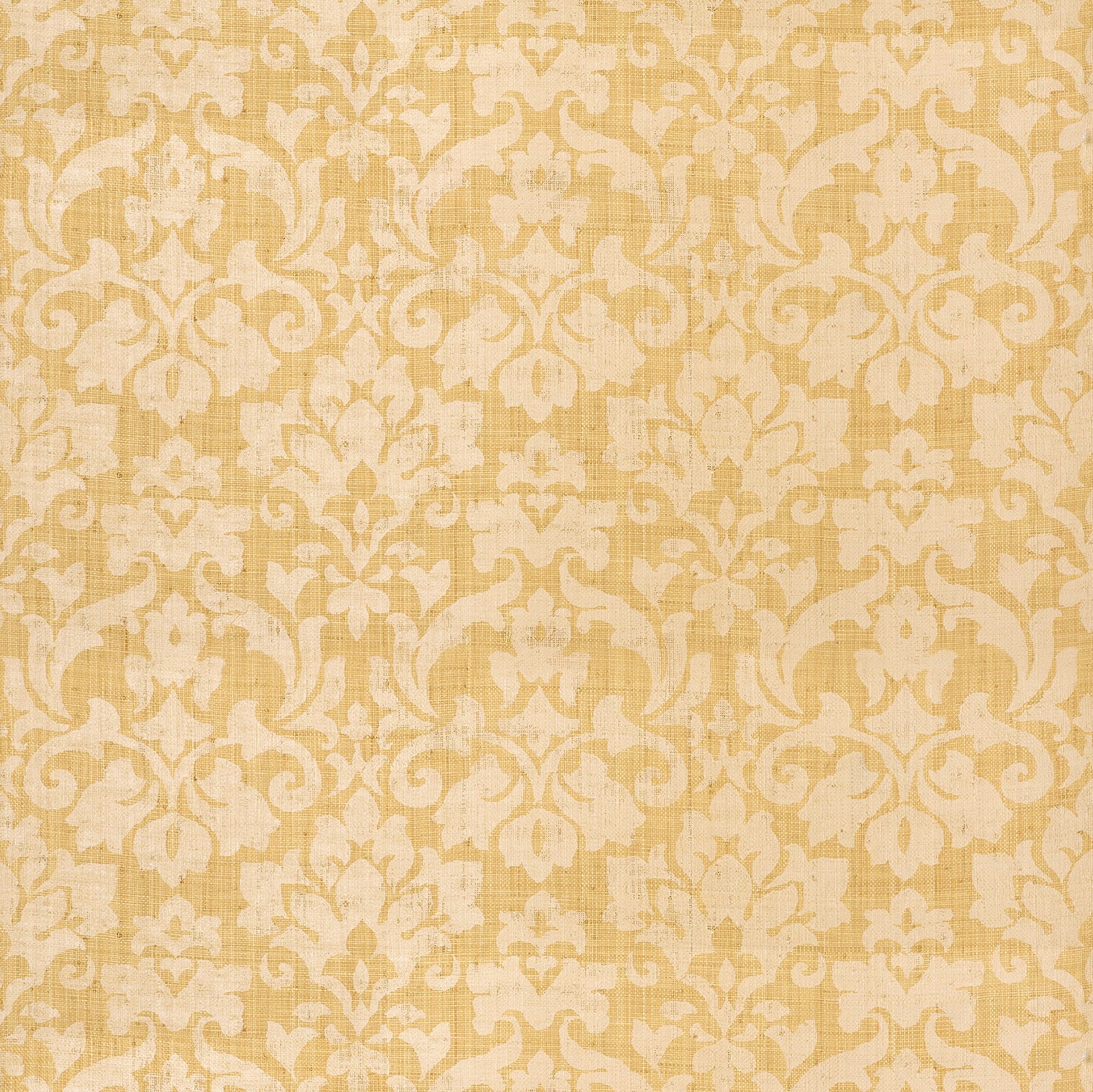 Bellezza Damask wallpaper in alabaster color - pattern number 5003700 - by Schumacher in the Palazzo collection
