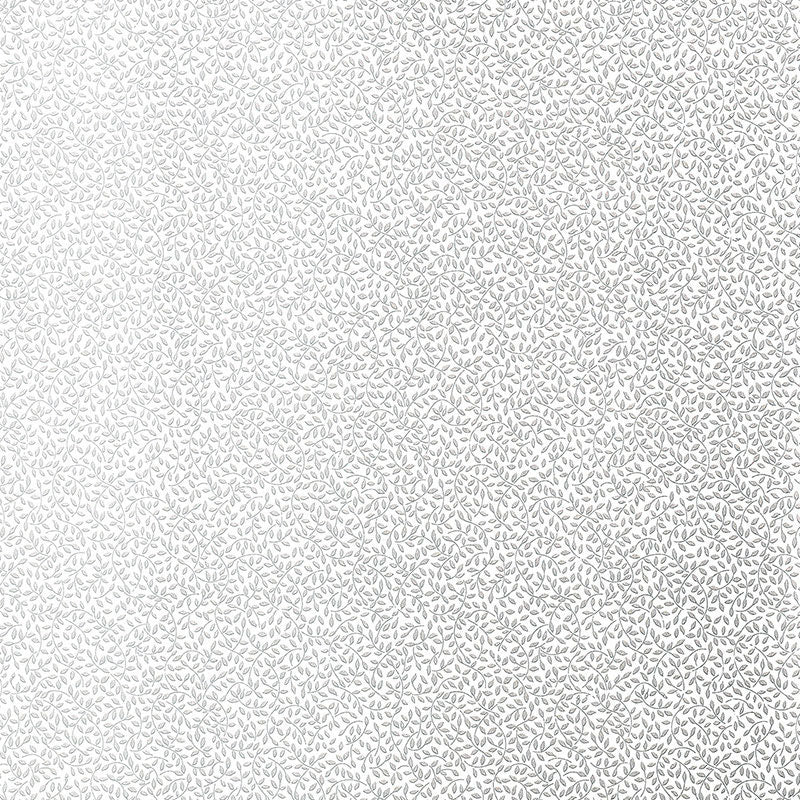 Celano Vine wallpaper in silver color - pattern number 5004442 - by Schumacher in the Essential Wallcoverings Small Prints collection