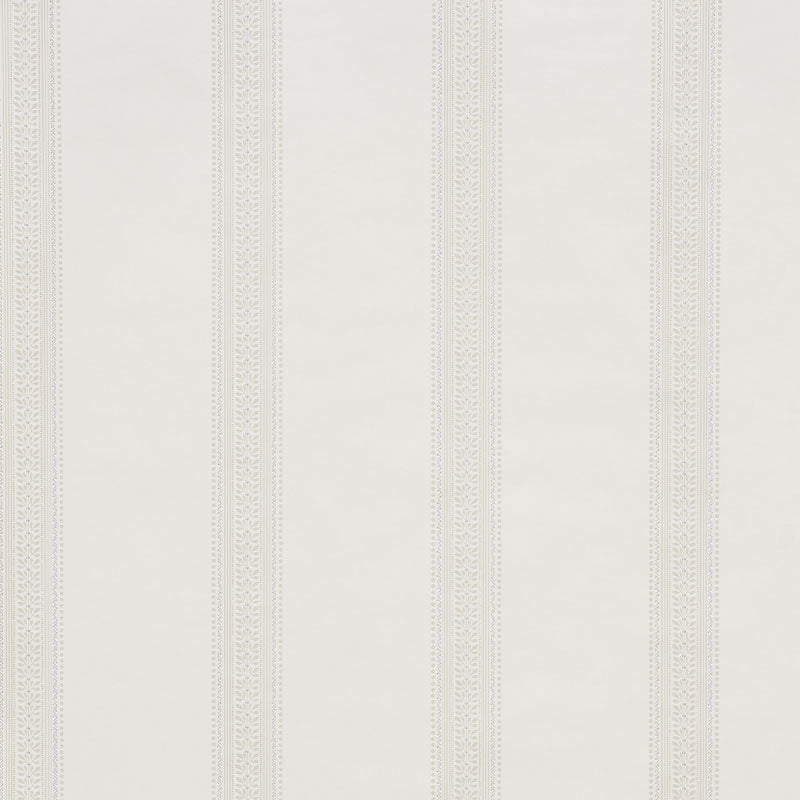 Lorraine Stripe wallpaper in linen color - pattern number 5004585 - by Schumacher in the Simply Charming Wallpapers collection