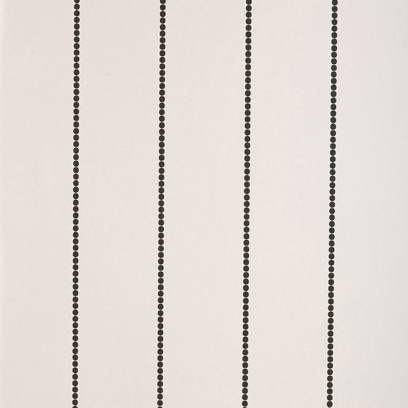 Gabrielle Stripe wallpaper in graphite color - pattern number 5004672 - by Schumacher in the Simply Charming Wallpapers collection