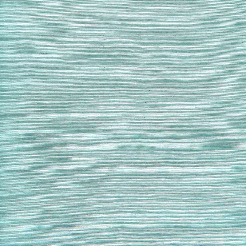 Haruki Sisal wallpaper in caribbean color - pattern number 5004725 - by Schumacher in the Perfect Basics Haruki Sisal collection