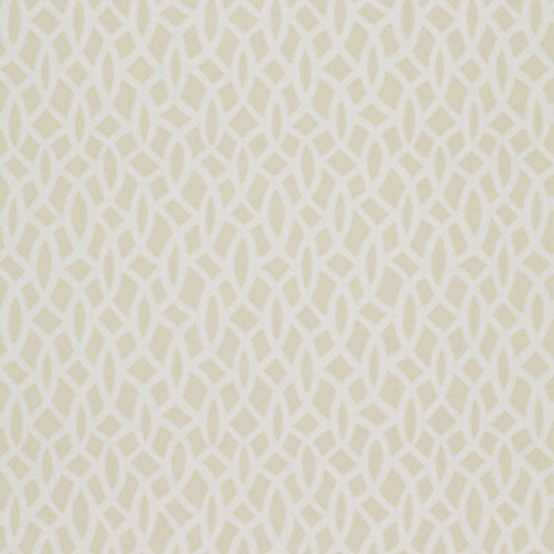Chain Link wallpaper in bone color - pattern number 5004750 - by Schumacher in the Essential Wallcoverings Small Prints collection