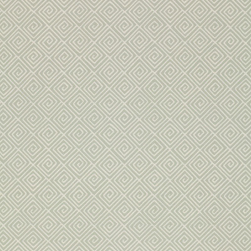 Greek Key wallpaper in mineral color - pattern number 5004761 - by Schumacher in the The Smart Set collection