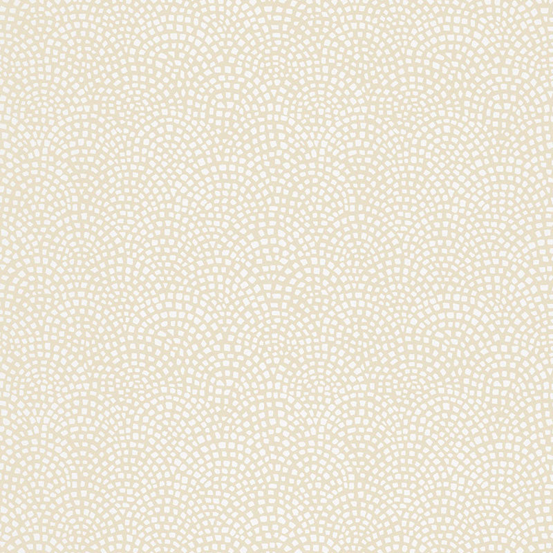 Mosaic fabric in bone color - pattern number 5005041 - by Schumacher in the Modern Nature collection