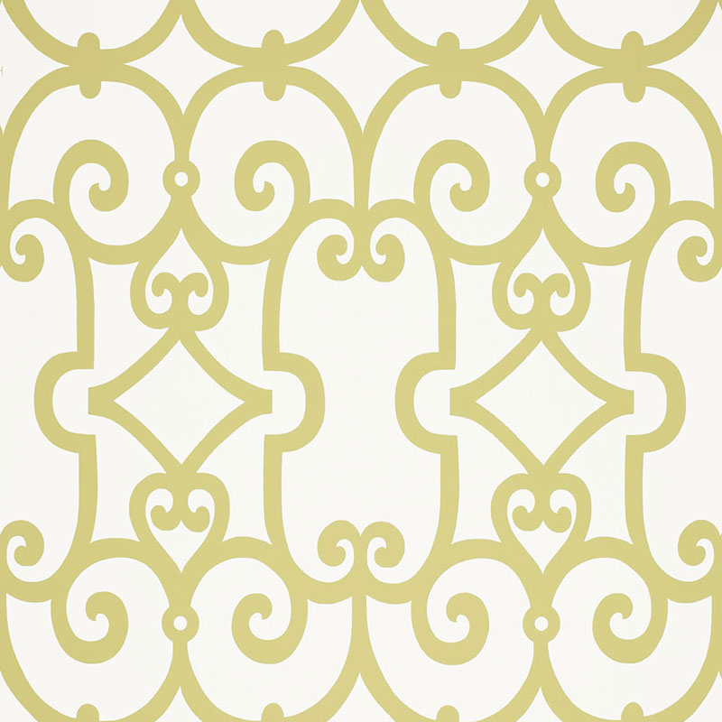 Manor Gate fabric in aloe color - pattern number 5005050 - by Schumacher in the Modern Nature collection