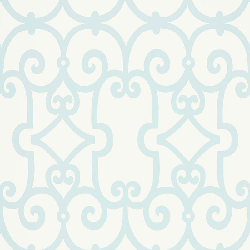 Manor Gate fabric in mineral color - pattern number 5005051 - by Schumacher in the Modern Nature collection