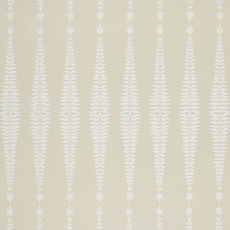 Fern Tree wallpaper in bone color - pattern number 5005071 - by Schumacher in the The Smart Set collection