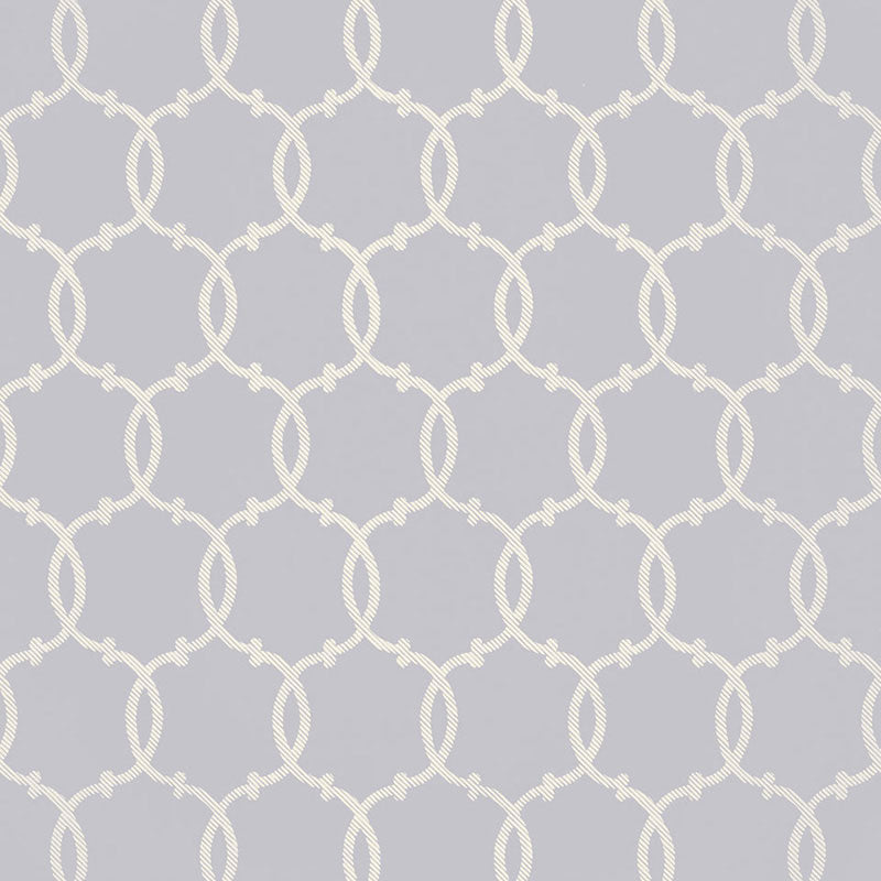 Tracery wallpaper in wisteria color - pattern number 5005123 - by Schumacher in the Modern Nature collection