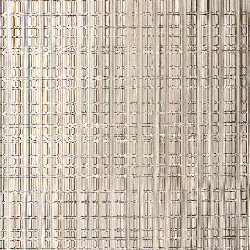 Urban Stripe fabric in zinc color - pattern number 5005642 - by Schumacher in the Modern Glamour collection