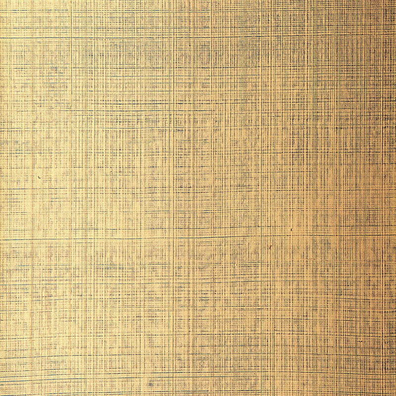 Brushed Plaid wallpaper in gilded teal color - pattern number 5005784 - by Schumacher in the Modern Glamour collection
