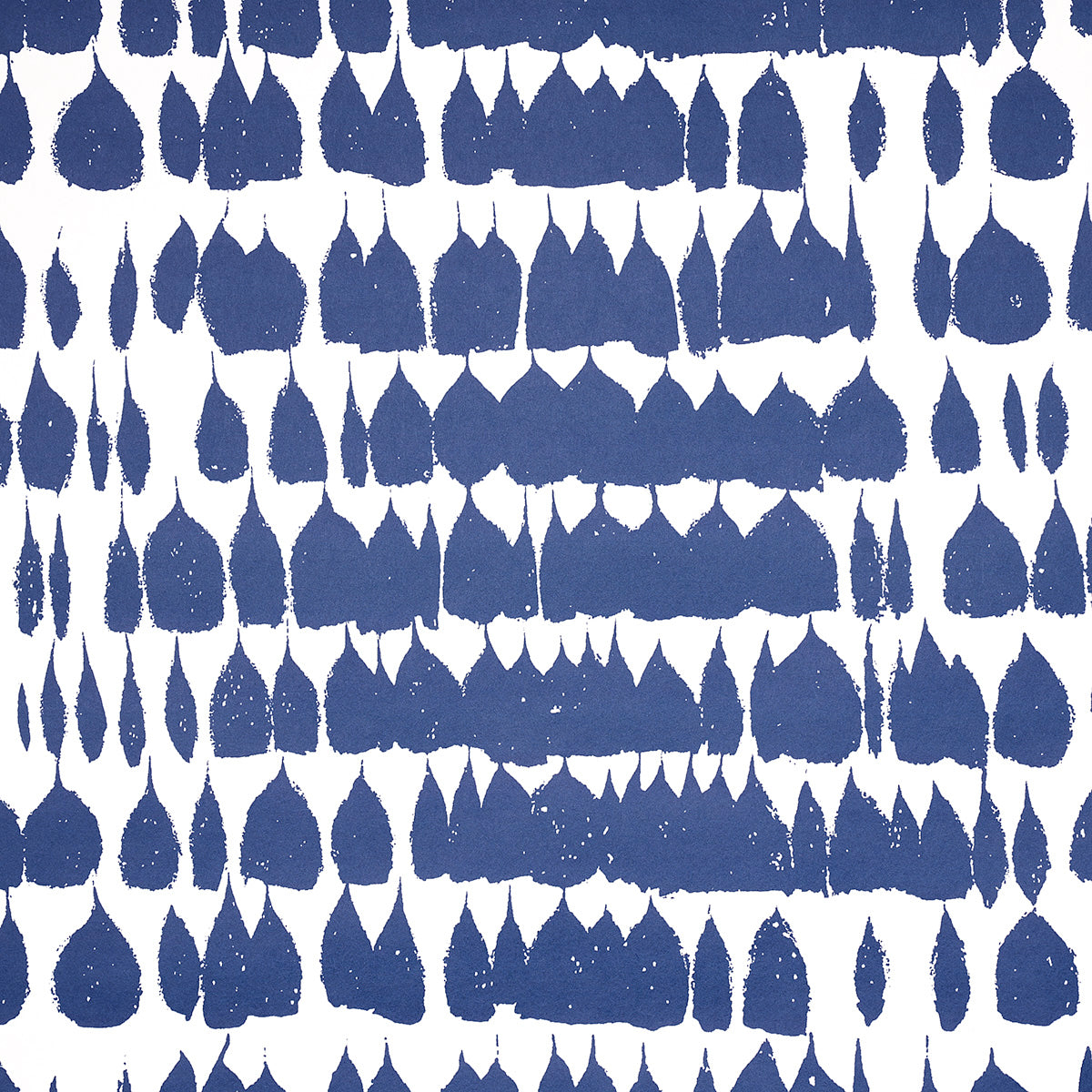 Queen Of Spain wallpaper in navy color - pattern number 5005885 - by Schumacher in the Moon River collection