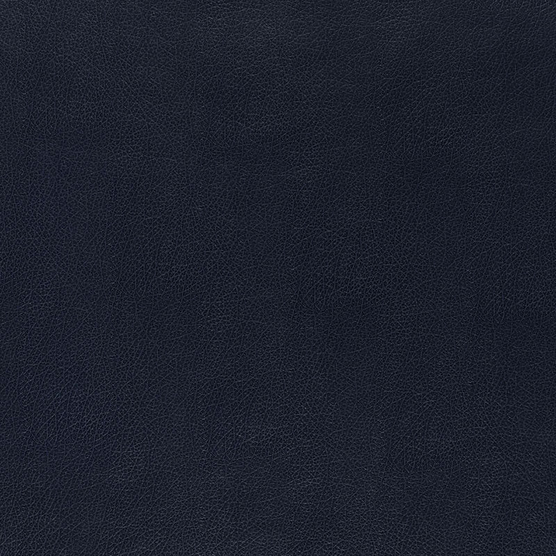 Canyon Leather fabric in navy color - pattern number 5006215 - by Schumacher in the Luxe Lodge collection
