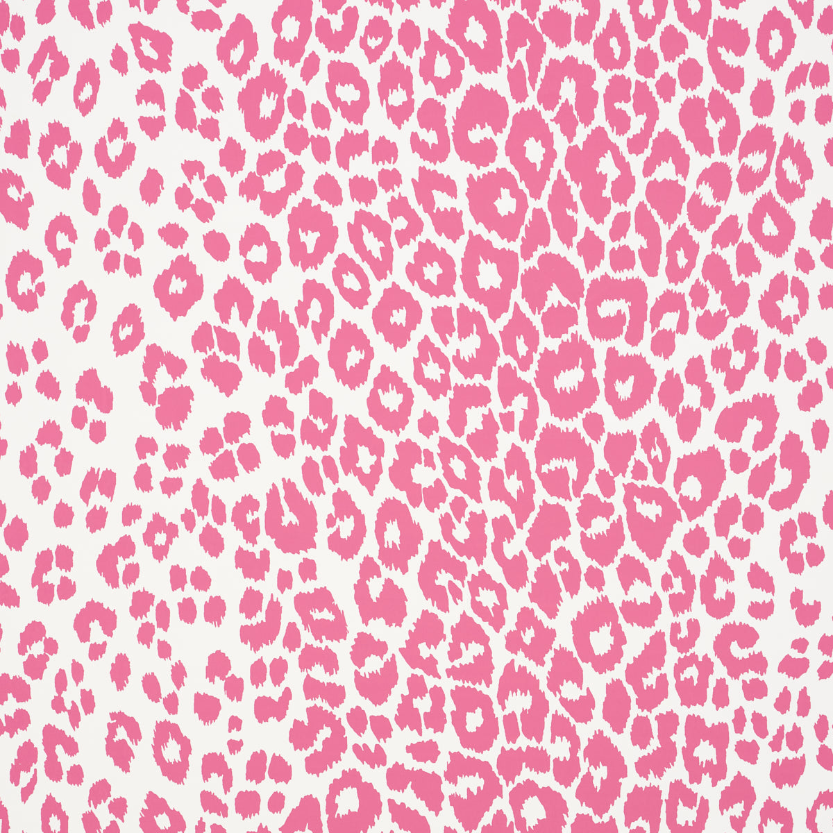 Iconic Leopard fabric in pink color - pattern number 5007016 - by Schumacher in the Preppy Chic collection
