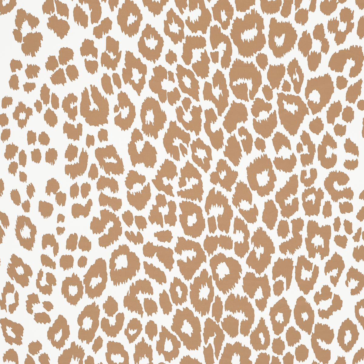 Iconic Leopard fabric in camel color - pattern number 5007017 - by Schumacher in the Preppy Chic collection
