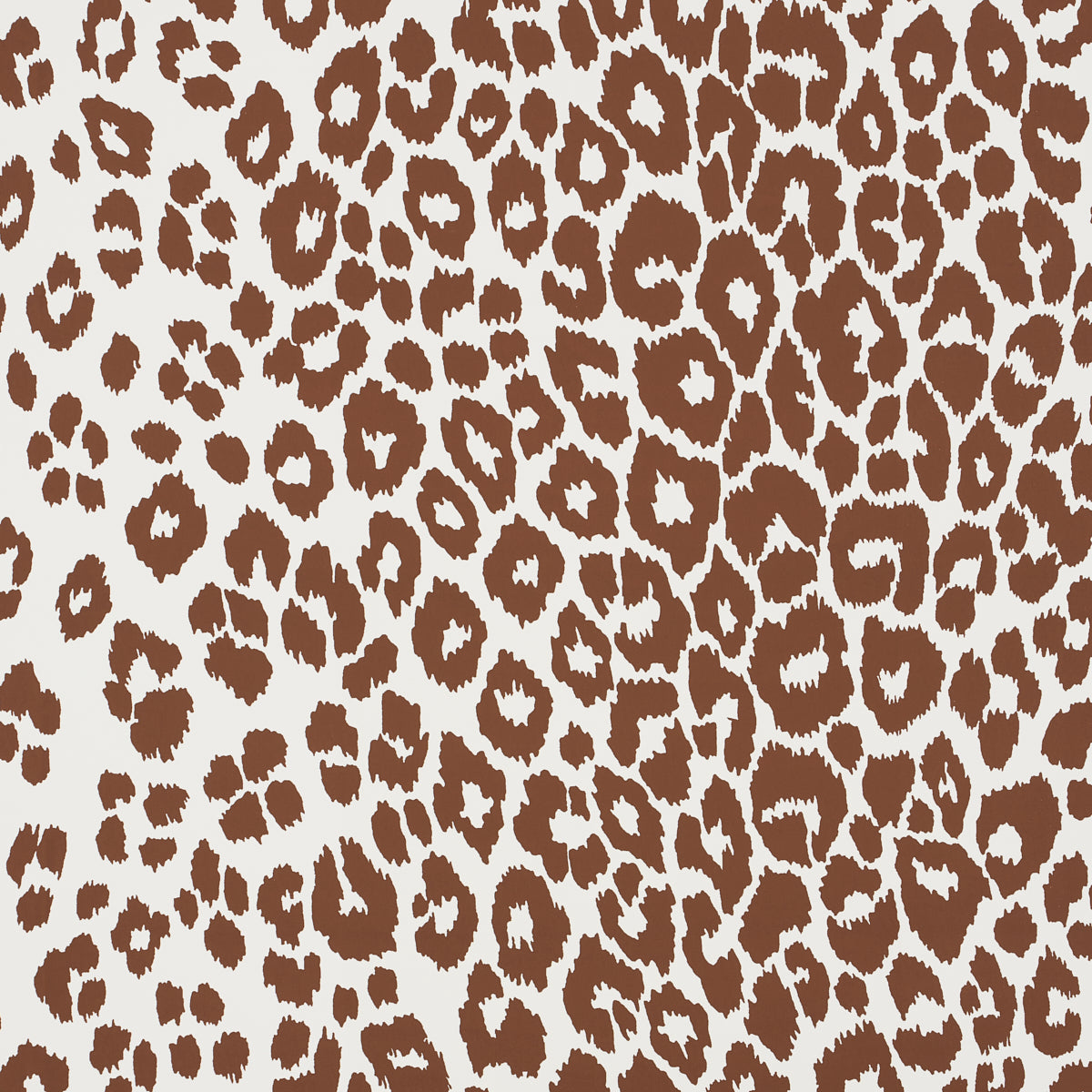 Iconic Leopard fabric in brown color - pattern number 5007018 - by Schumacher in the Preppy Chic collection