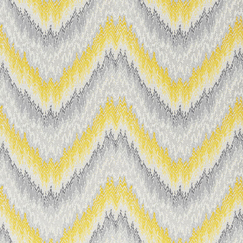 Petit Feu wallpaper in cadmium color - pattern number 5007080 - by Schumacher in the Print Happy Wallpapers collection