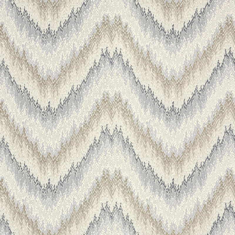 Petit Feu wallpaper in greige color - pattern number 5007082 - by Schumacher in the The Smart Set collection