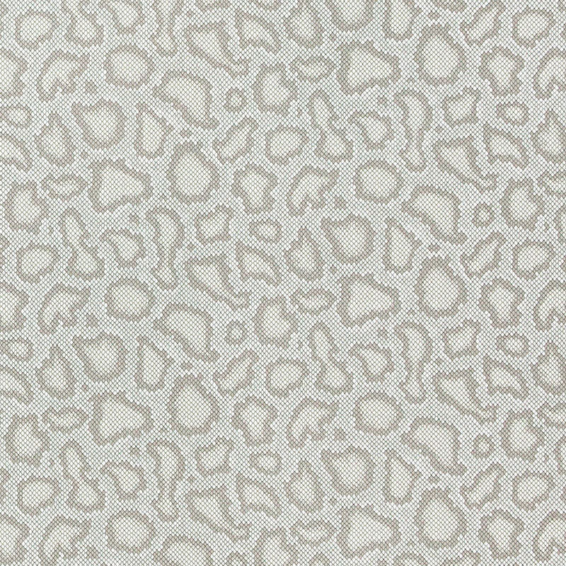 Park Avenue Python wallpaper in dove color - pattern number 5007140 - by Schumacher in the Mary Mcdonald collection