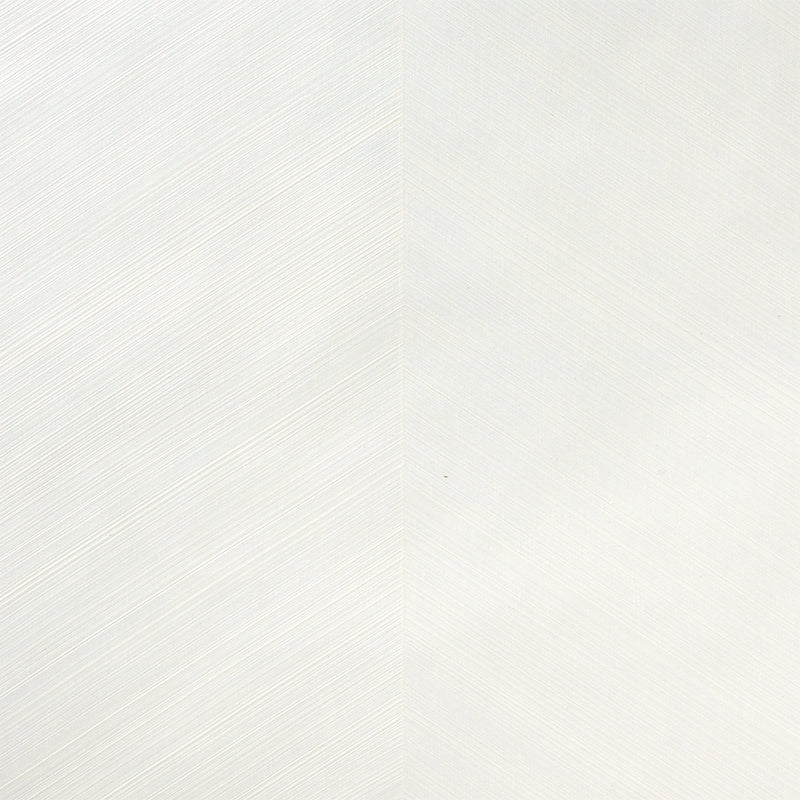 Combed Chevron wallpaper in ivory color - pattern number 5007424 - by Schumacher in the Textured and High Performance Wallcovering collection