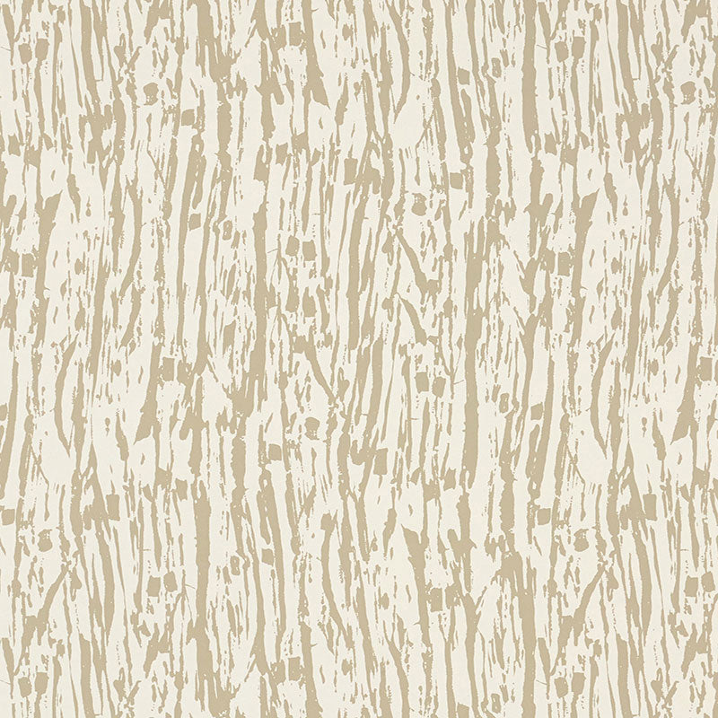 Tree Texture fabric in natural color - pattern number 5007470 - by Schumacher in the Drawn from Nature collection
