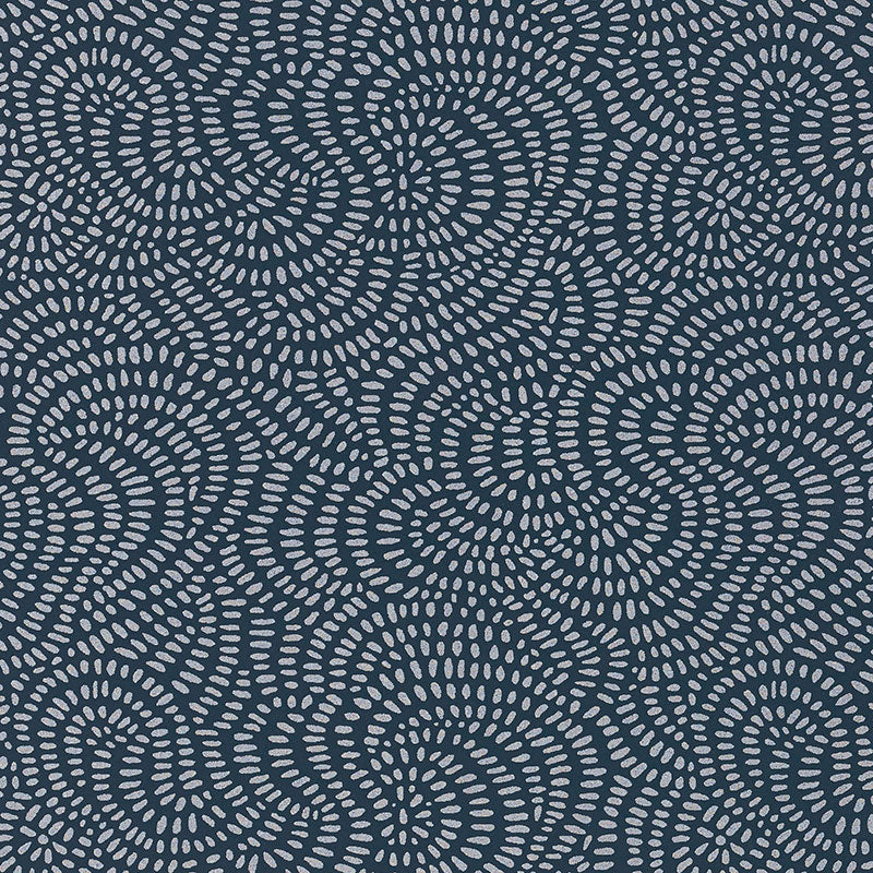 Whirlpool wallpaper in twilight color - pattern number 5007483 - by Schumacher in the The Smart Set collection