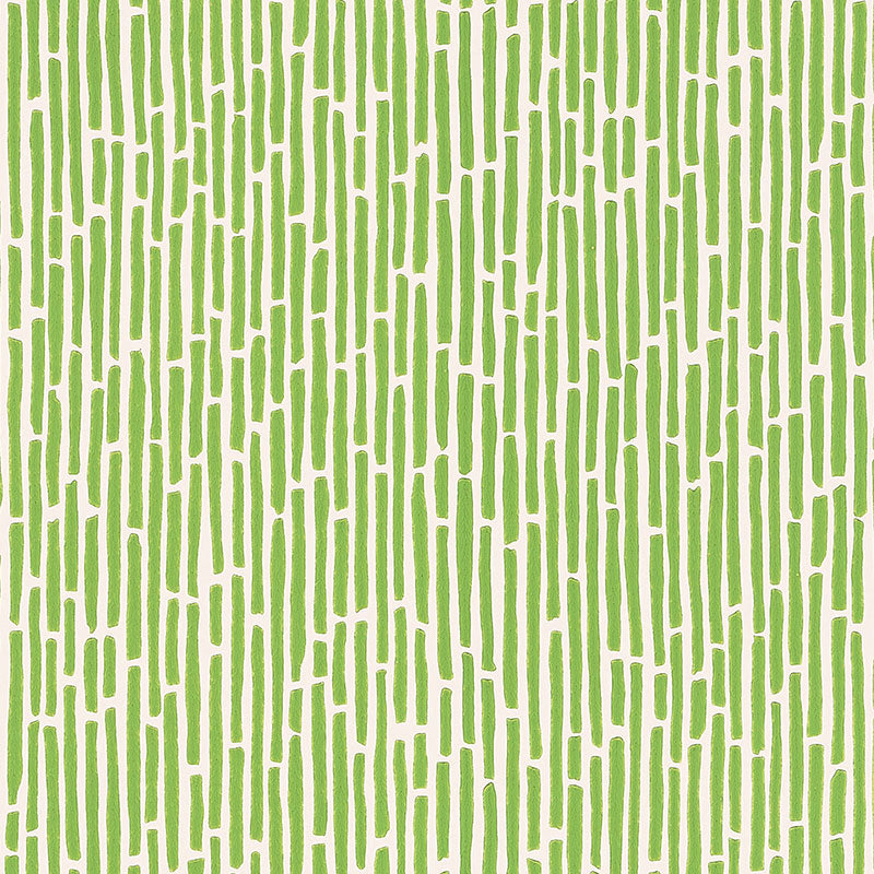 Bamboo fabric in spring color - pattern number 5007522 - by Schumacher in the Drawn from Nature collection