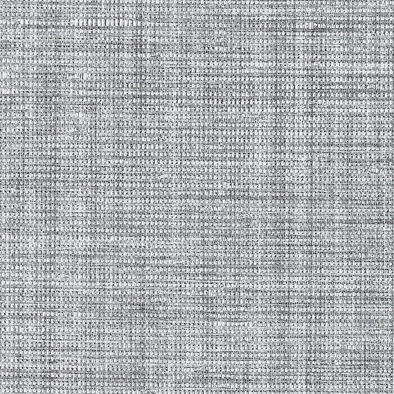 Anodized Raffia wallpaper in oxidized silver color - pattern number 5007783 - by Schumacher in the Quiet Beauty collection