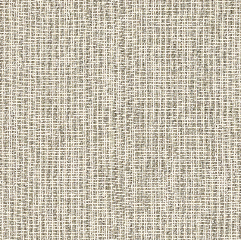 Linen Gesso fabric in pale gold color - pattern number 5007807 - by Schumacher in the Quiet Beauty collection