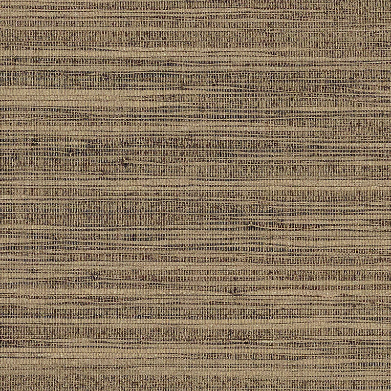 Burnished Raffia wallpaper in burnished gold color - pattern number 5007821 - by Schumacher in the Quiet Beauty collection