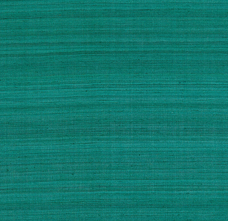 Shaded Silk wallpaper in peacock color - pattern number 5007865 - by Schumacher in the Quiet Beauty collection