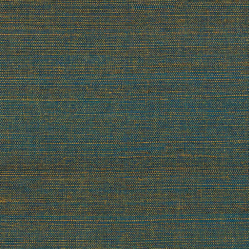 Hemp Shimmer wallpaper in sapphire shimmer color - pattern number 5007878 - by Schumacher in the Quiet Beauty collection