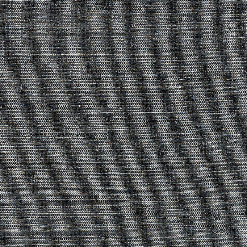 Hemp Shimmer wallpaper in slate shimmer color - pattern number 5007879 - by Schumacher in the Quiet Beauty collection