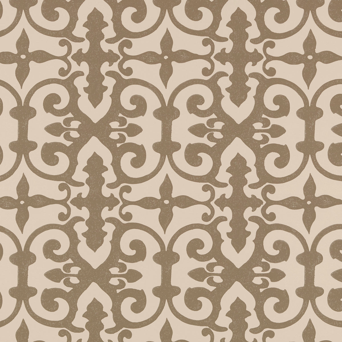 Ferne Park wallpaper in berber brown color - pattern number 5008046 - by Schumacher in the Veere Grenney collection