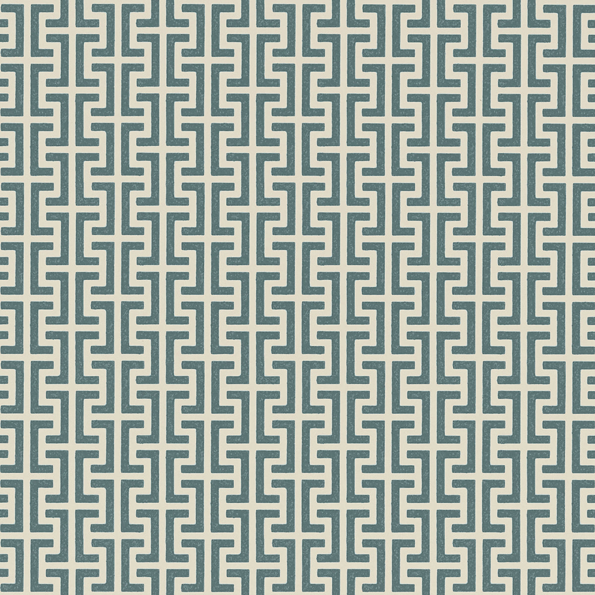 Temple wallpaper in peacock blue color - pattern number 5008055 - by Schumacher in the Veere Grenney collection