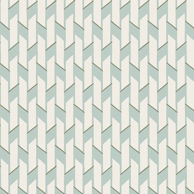 Empire wallpaper in blue charm color - pattern number 5008151 - by Schumacher in the The Smart Set collection