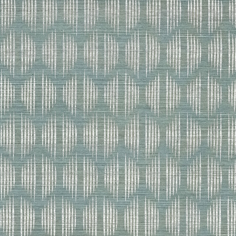 Ovington Sisal wallpaper in mineral color - pattern number 5008273 - by Schumacher in the Au Naturel collection