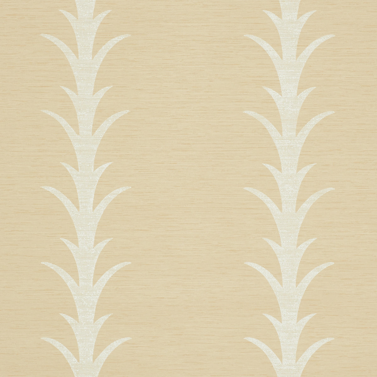 Acanthus Stripe Vinyl fabric in natural color - pattern number 5008592 - by Schumacher in the Silver Lining Performance Wallcoverings collection