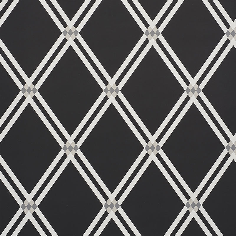 Asolo wallpaper in charcoal color - pattern number 5009241 - by Schumacher in the Au Naturel collection