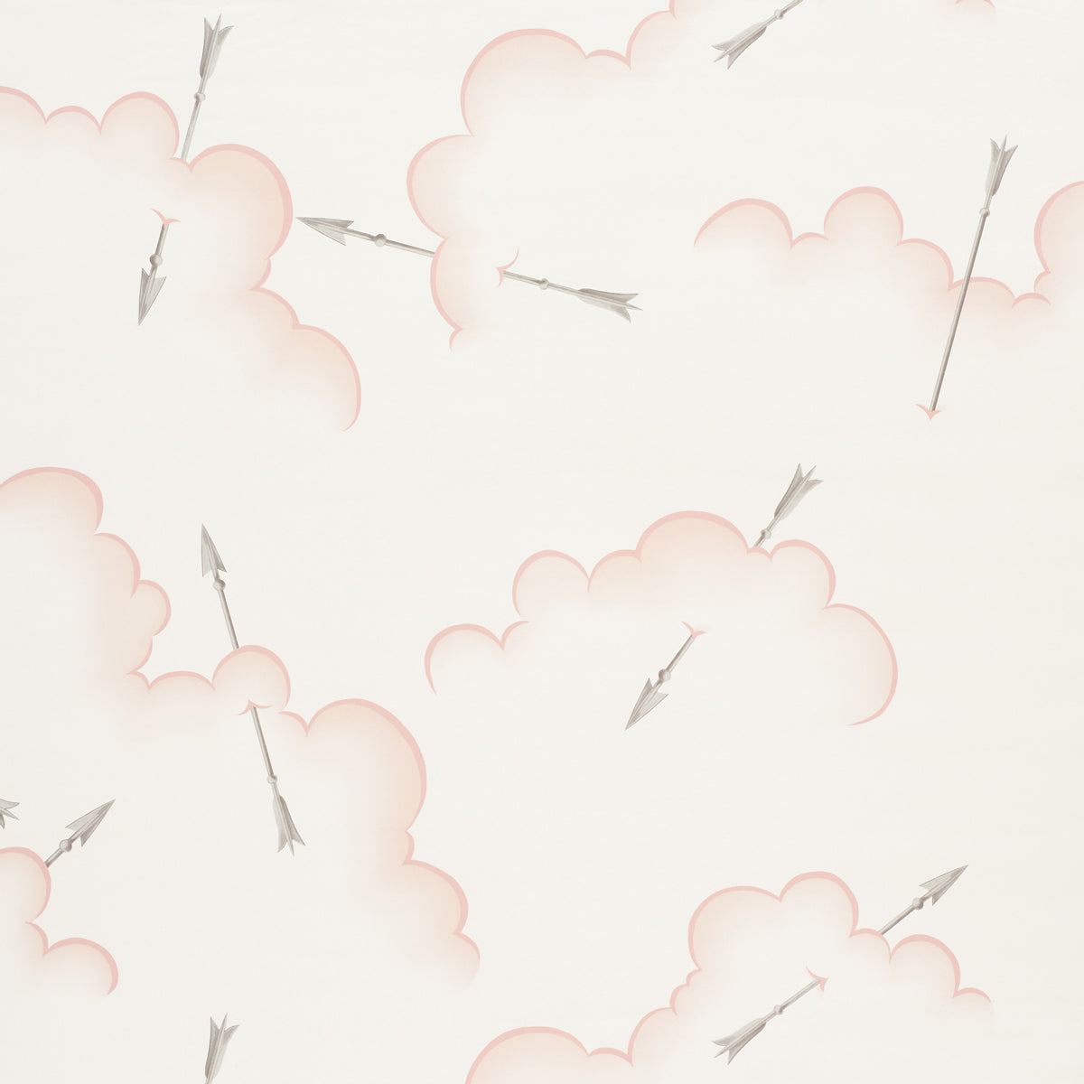 Mercurio fabric in blush color - pattern number 5009351 - by Schumacher in the Charlap Hyman and Herrero collection